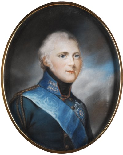 De toekomstige keizer van Rusland, tsaar Alexander I. Pawlowitsch Romanow door Unknown